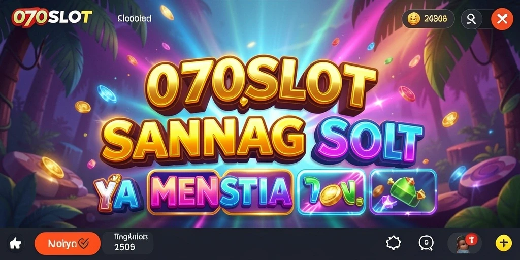 Tampilan gameplay 070SLOT dengan efek visual yang menarik.
