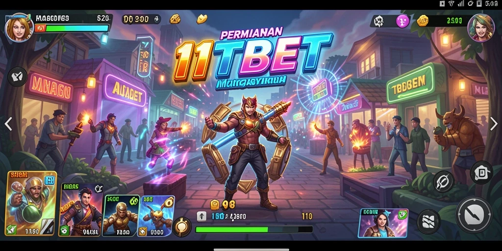Tampilan gameplay seru dari 11TBET yang penuh tantangan.