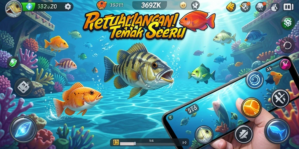 Gameplay seru menembak ikan di 369ZK.