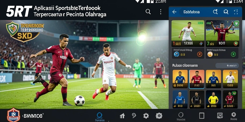 Tampilan menarik dari gameplay taruhan olahraga di 5RT.