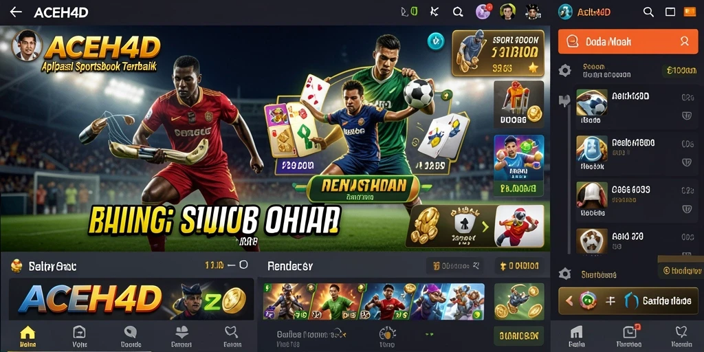 Screenshot utama ACEH4D menampilkan pengalaman taruhan olahraga yang menegangkan.