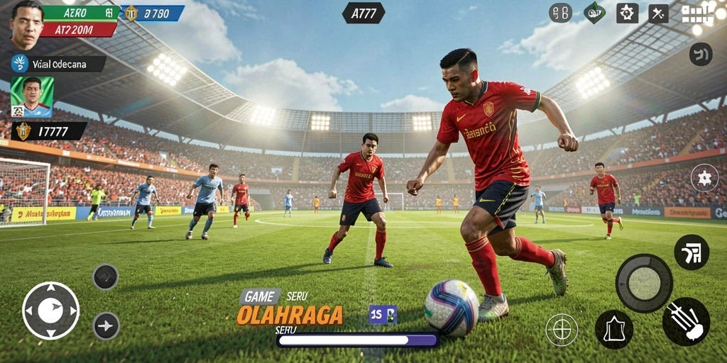 Screenshot gameplay AT777 menampilkan aksi seru olahraga yang mengasyikkan.
