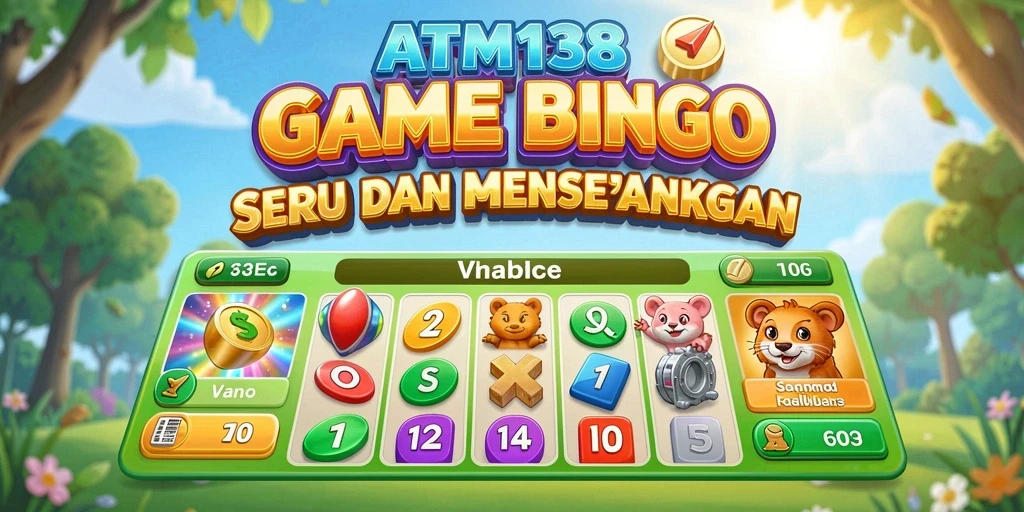 Tampilan gameplay Bingo yang seru dan interaktif di ATM138.