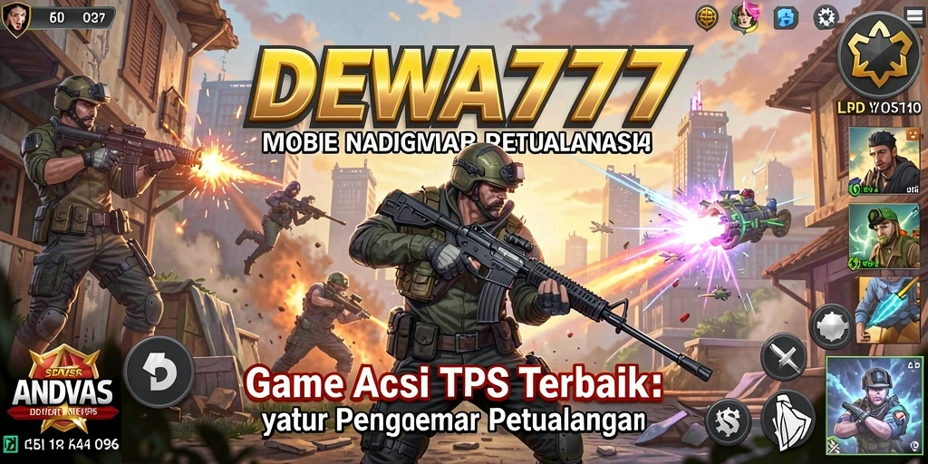 Screenshot gameplay DEWA777 menampilkan aksi tempur seru dan grafis yang memukau.