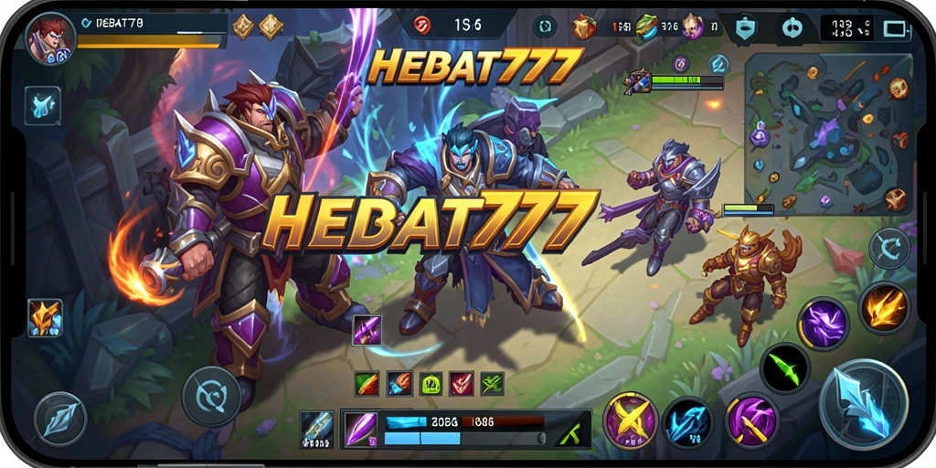 Tampilan grafis menakjubkan dan gameplay seru di HEBAT777.
