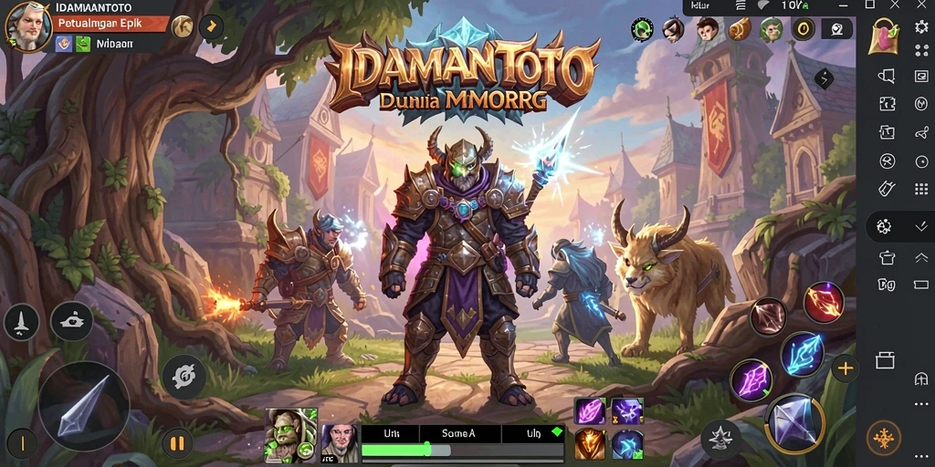 Tampilan menarik dari gameplay IDAMANTOTO yang penuh aksi.