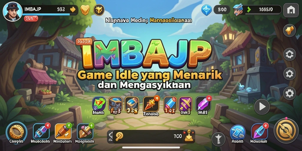 Tampilan gameplay IMBAJP yang menawan dan mengasyikkan.