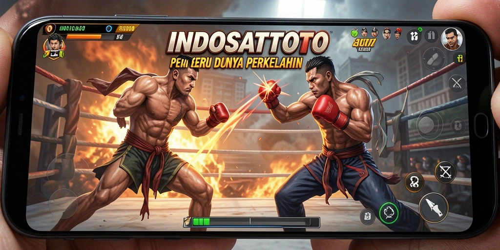 Gameplay mendebarkan dengan aksi pertarungan dalam INDOSATTOTO.