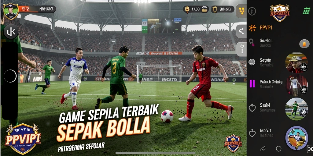Screenshot menampilkan gameplay RPVIP1 yang intens dan seru.