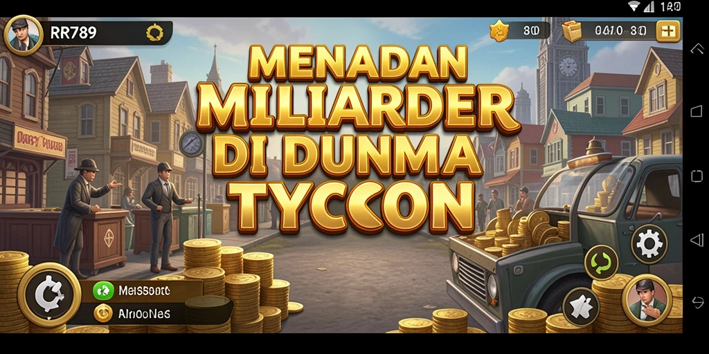 Tampilan gameplay RR789 yang menarik dalam dunia Tycoon.
