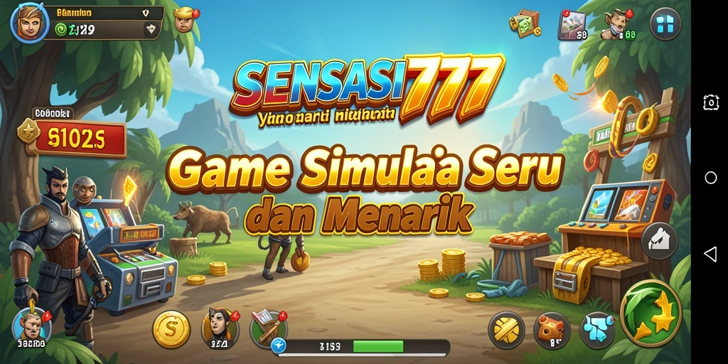 Tampilan menarik dari gameplay SENSASI777 yang penuh warna dan detail.